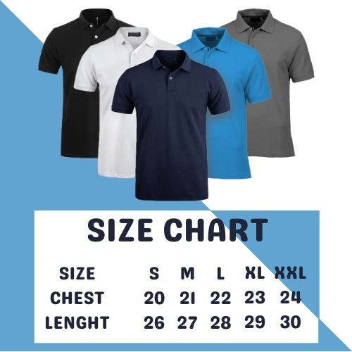 Plain Plush Polo Shirt – White