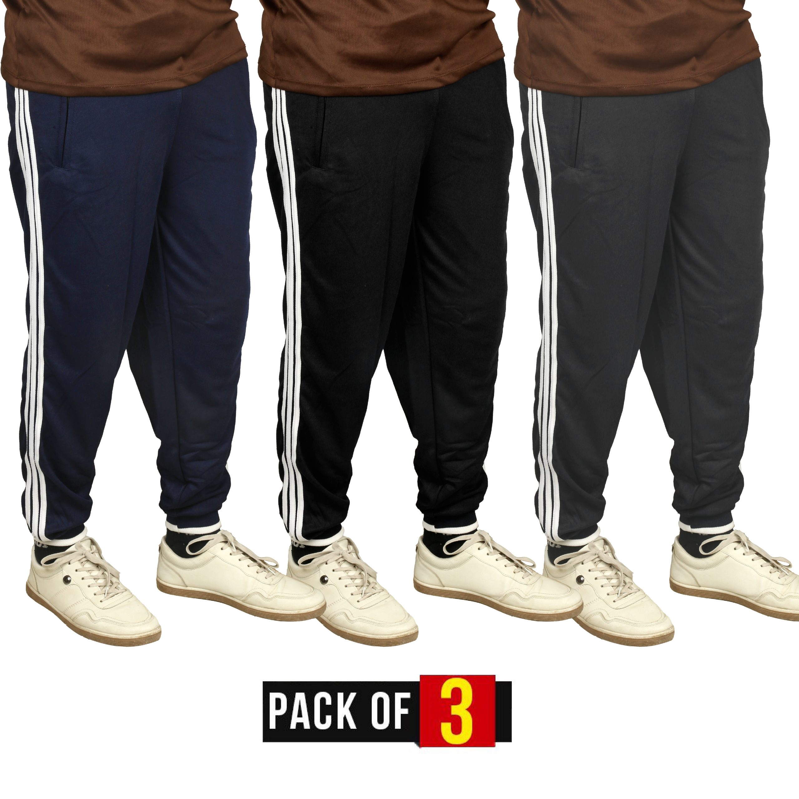 Pack Of 3 New Jersey Trouser