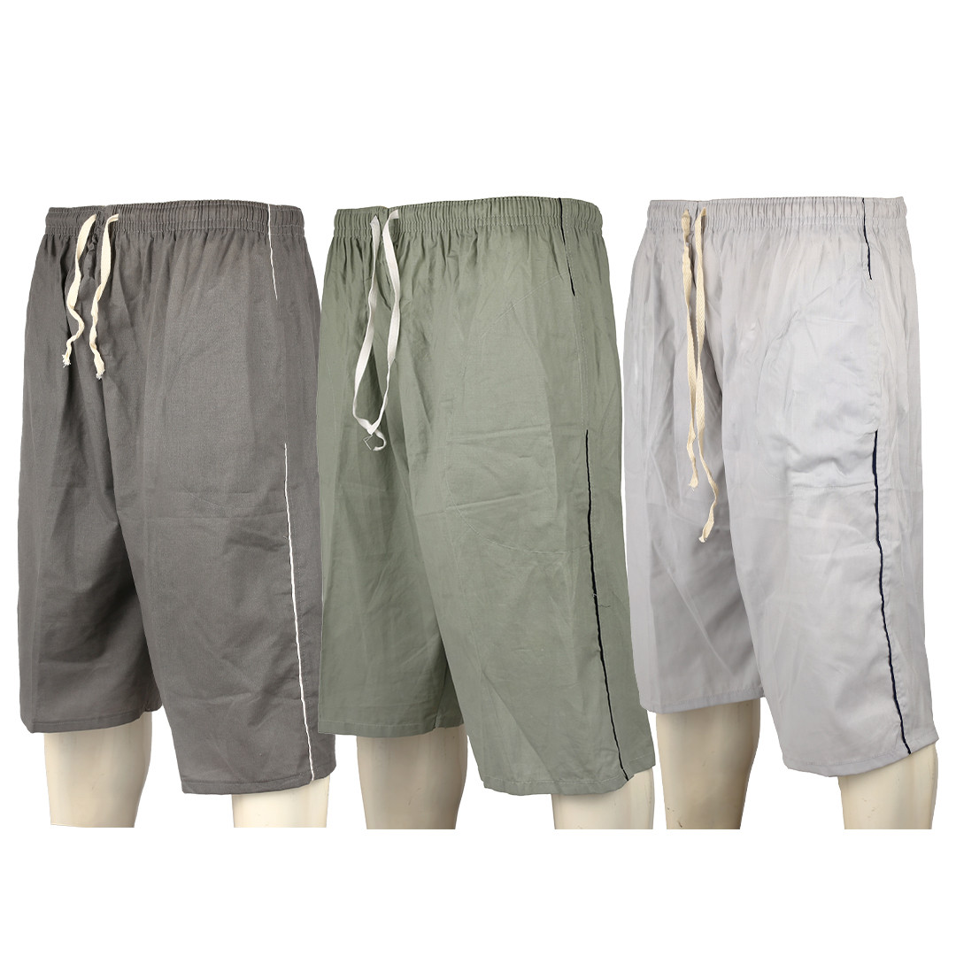 Pack Of 3 – Three Quarter Cotton Shorts