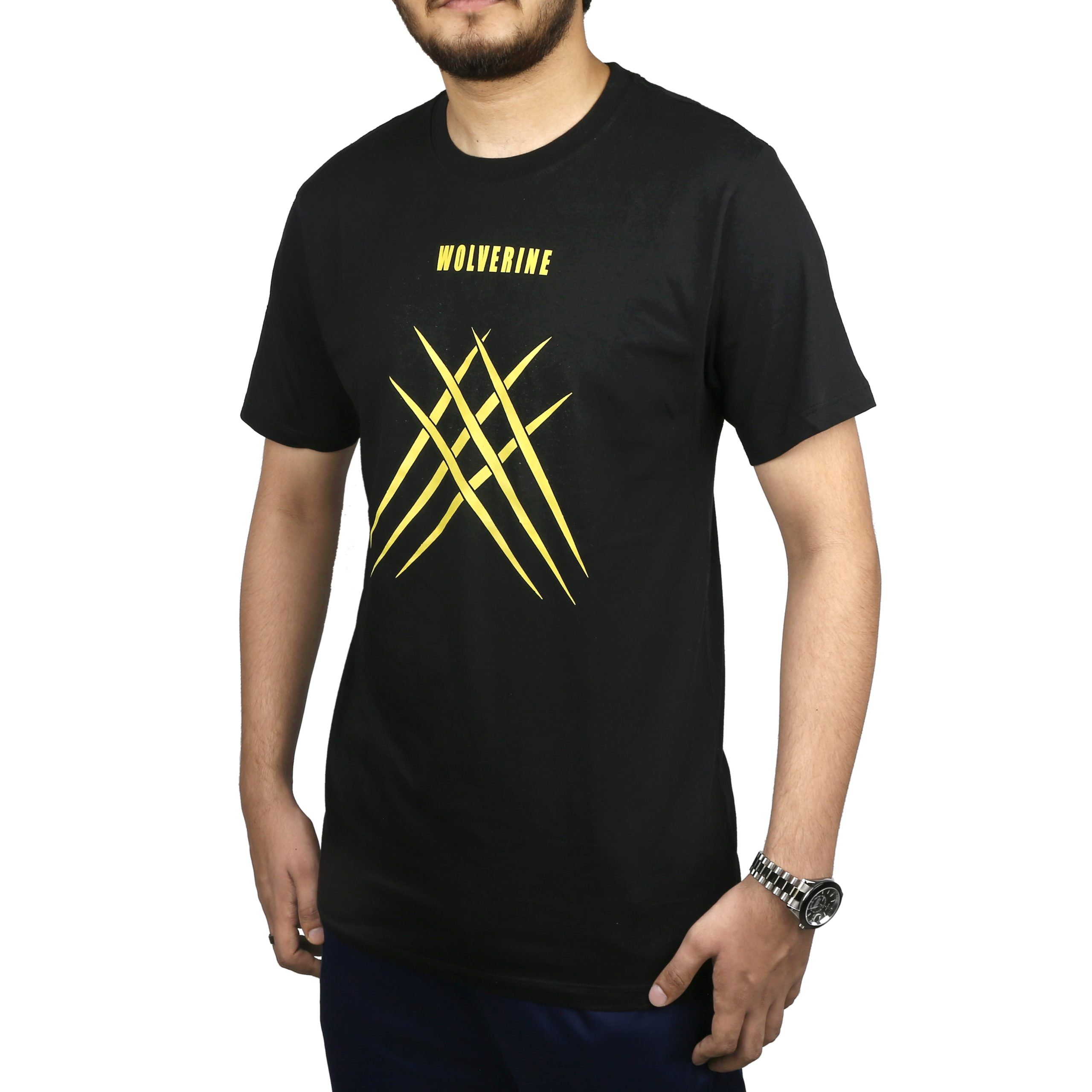 Wolverine Printed T Shirt – Black